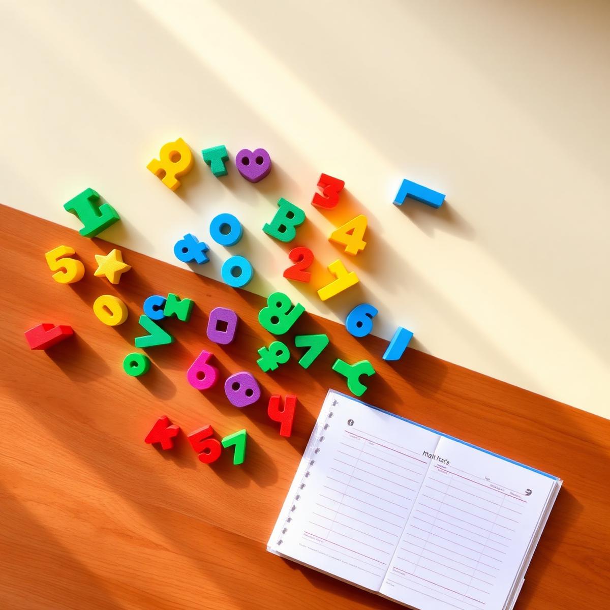 Hands-on math manipulatives